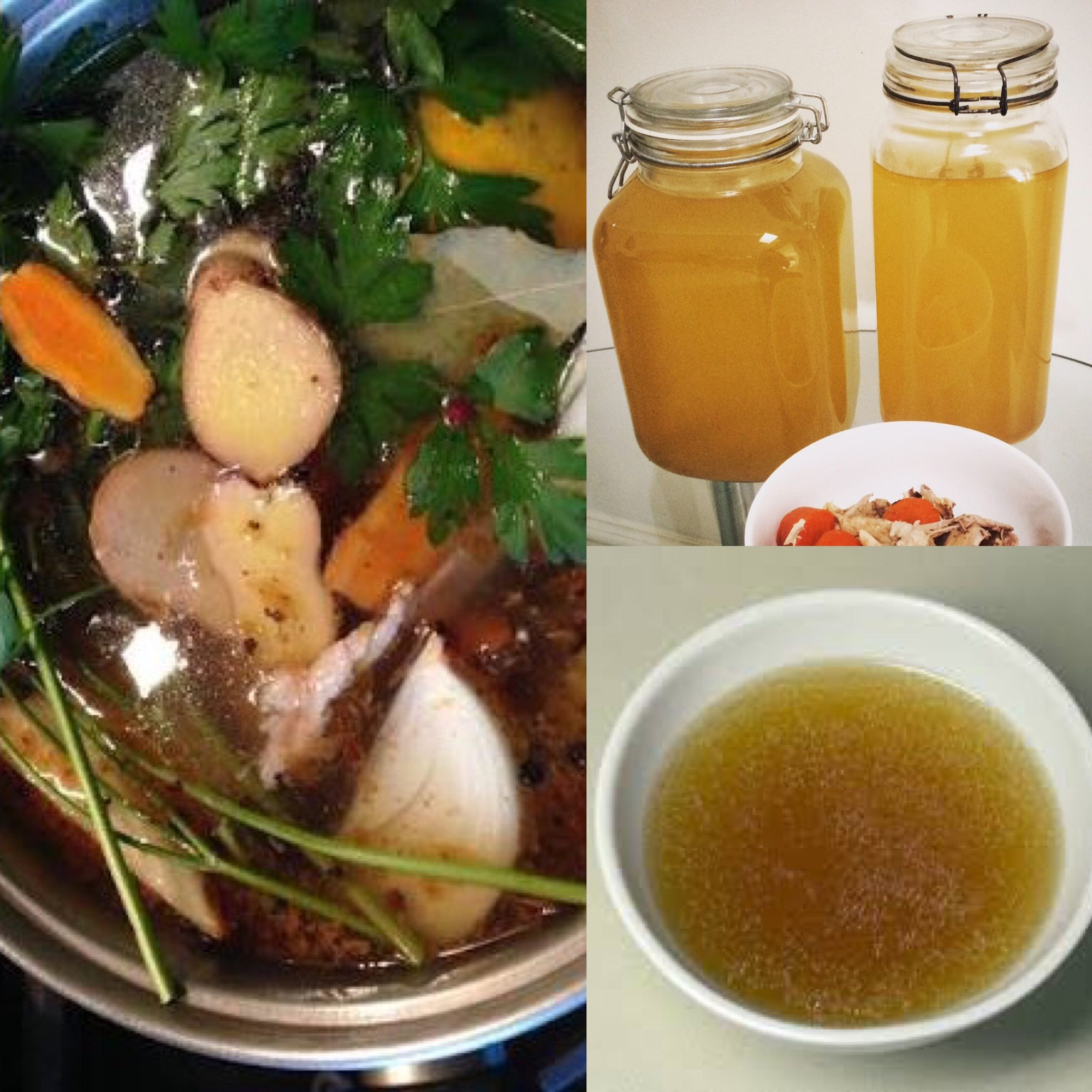 Simple Chicken Bone Broth Recipe